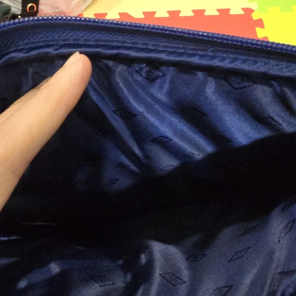 Vera Bradley Blue Bayou Plaid Quilted Laptop Sleeve Case Bag 13